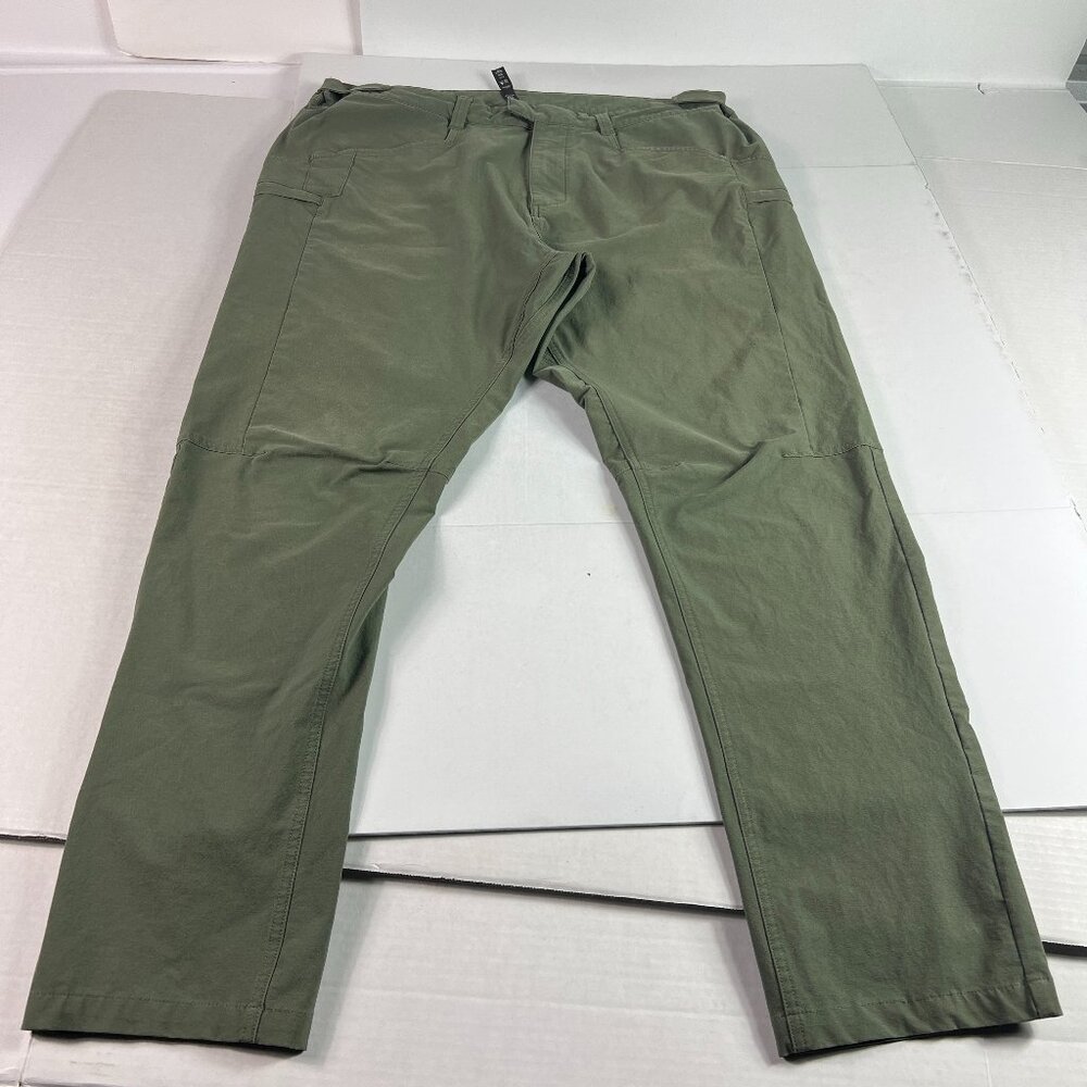 Ten Thousand Pants Men's 40x30 Green Faded Tactical Cargo Performance Tag 40